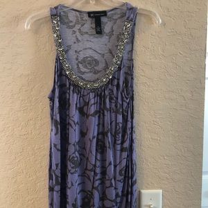 Inc embellished top